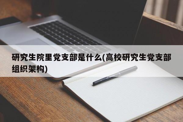研究生院里党支部是什么(高校研究生党支部组织架构)