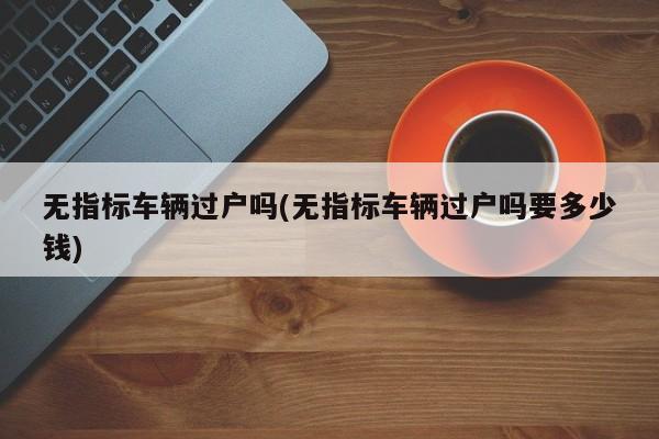 无指标车辆过户吗(无指标车辆过户吗要多少钱)